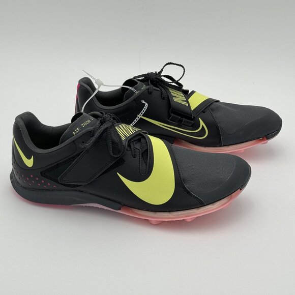 Nike Air Zoom LJ Elite Mens 11 Track & Field Jumping Spikes Blck/Pink CT0079-001 - Picture 2 of 10